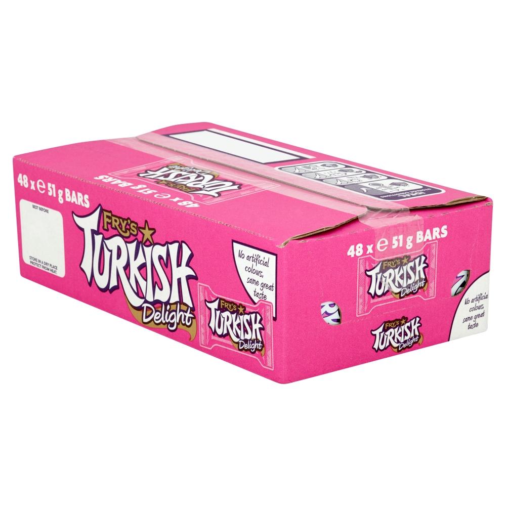 Fry's Turkish Delight 51g - 48 x 51g Bars
