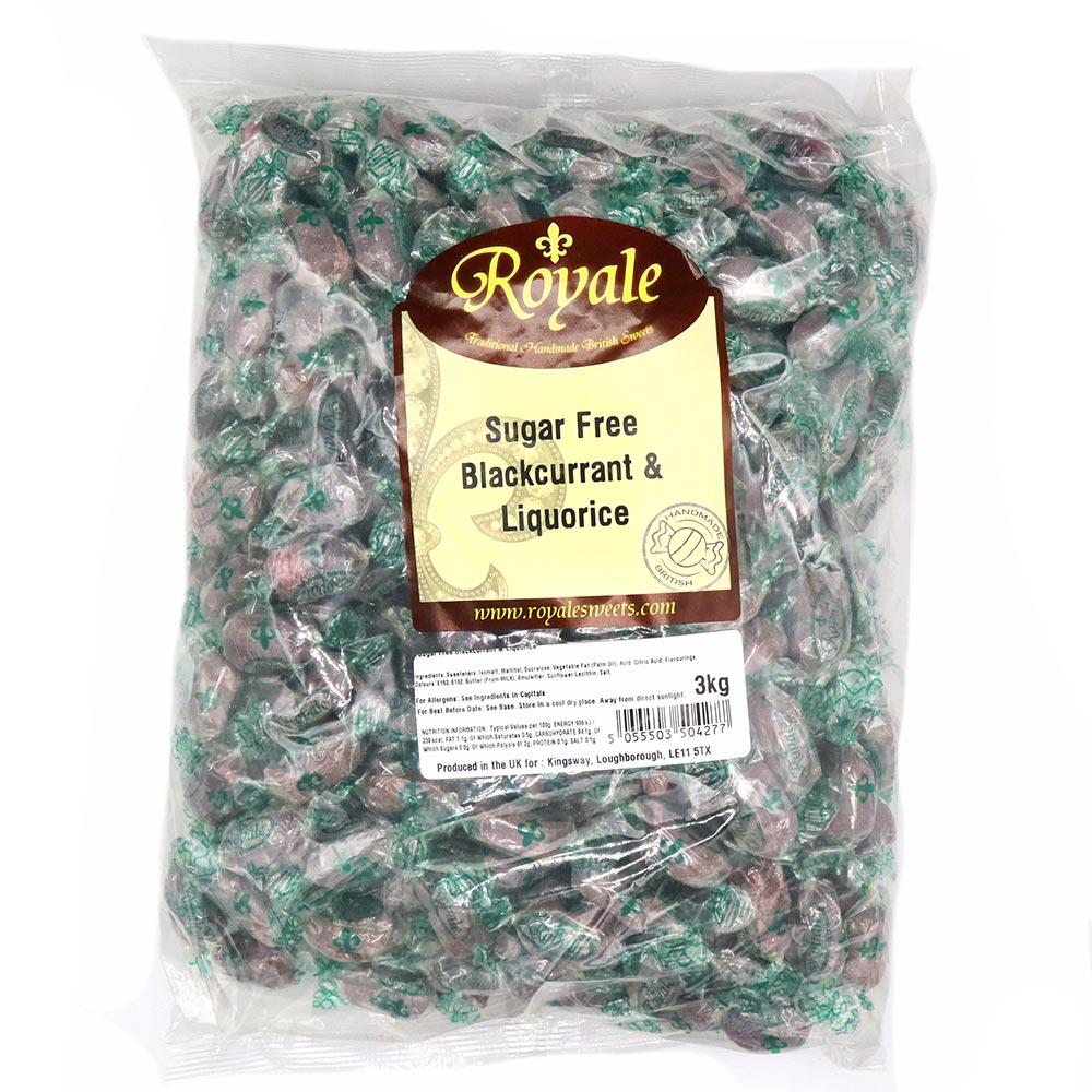Royale Sugar Free Blackcurrant & Liquorice