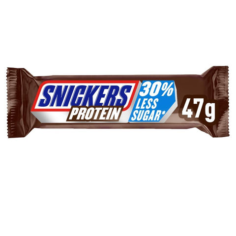 Snickers Protein Peanut & Caramel Milk Chocolate Bar 47g - 18 x 47g Bars