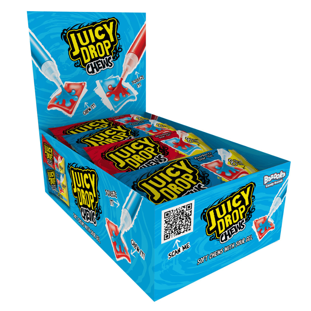 Juicy Drop Chews Candy 67g - 16 x 67g Packs