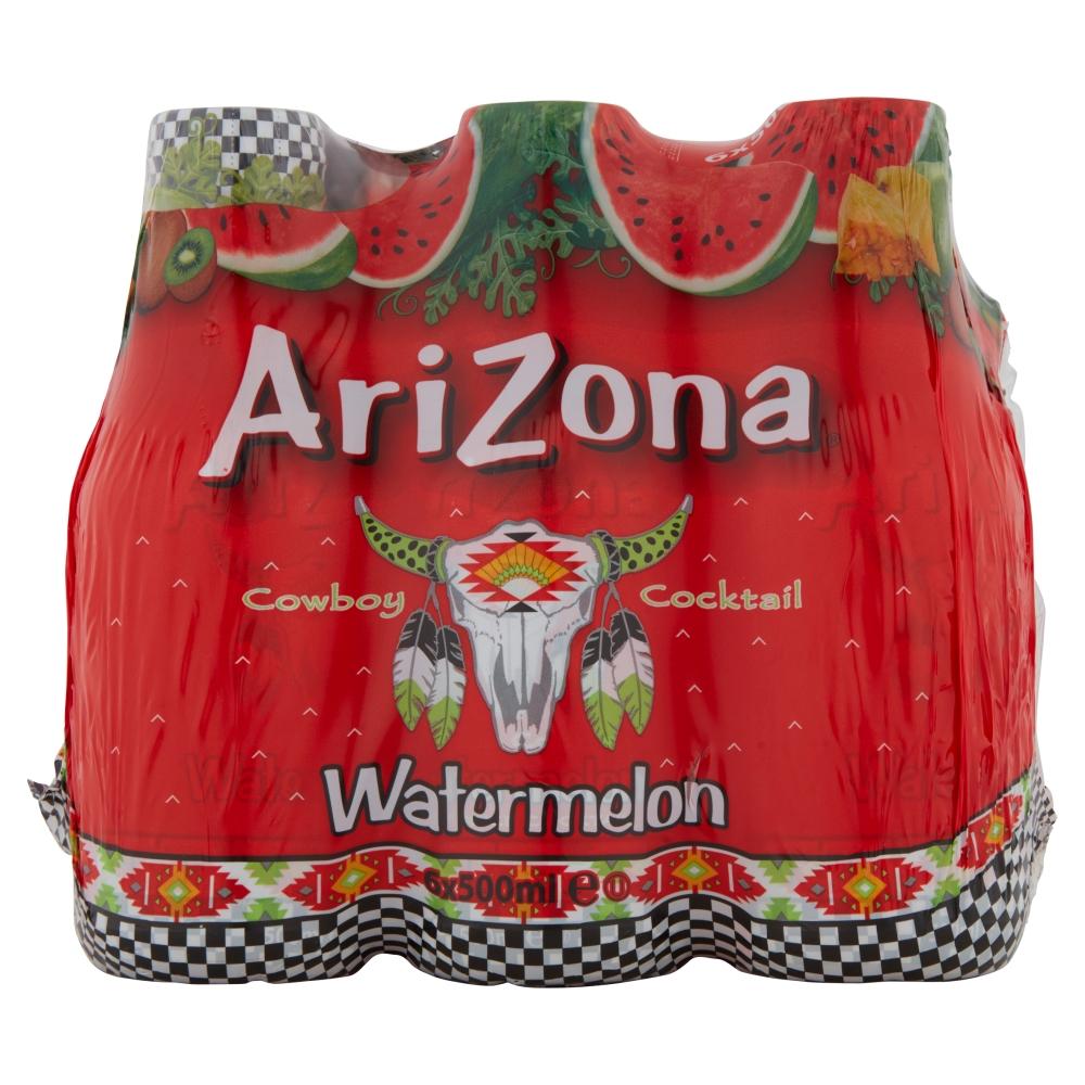 Arizona Watermelon PET Bottles 500ml - 6 x 500ml Bottles
