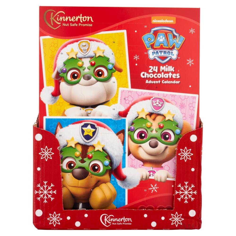 Kinnerton Paw Patrol Advent Calendar 40g - 18 x 40g Packs