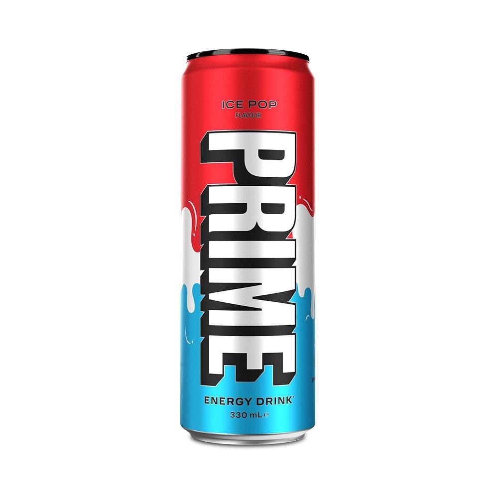 PRIME Ice Pop Energy Can 330ml - 24 x 330ml Cans