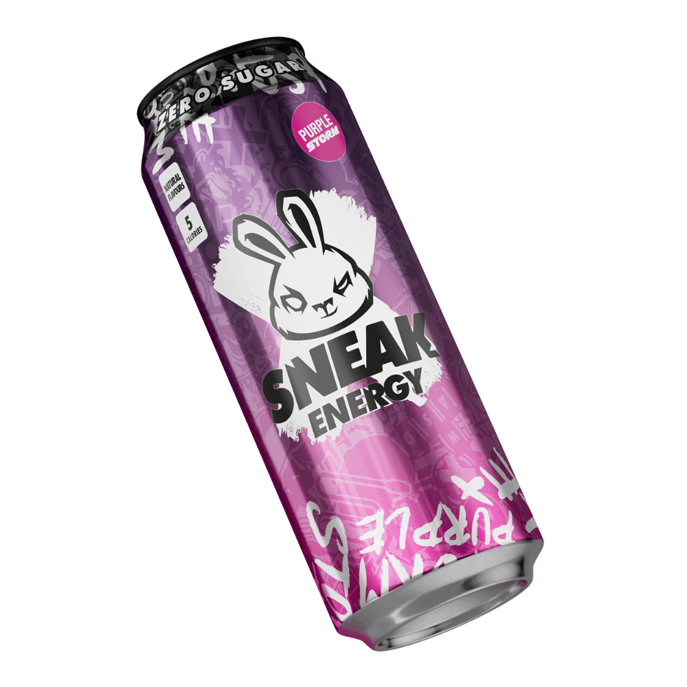 Sneak Energy Purple Storm Cans 500ml - 12 x 500ml Cans