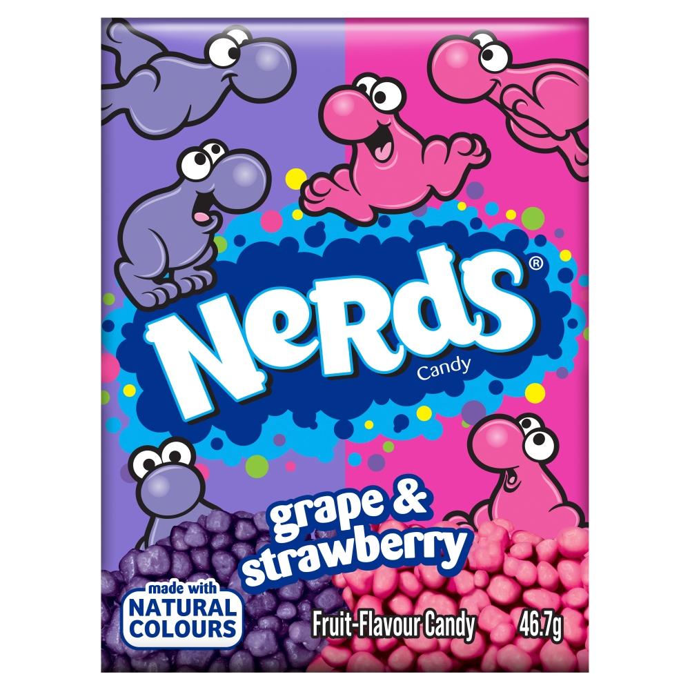 Nerds Grape & Strawberry Fruit Flavour Candy 46.7g - 36 x 46.7g Boxes