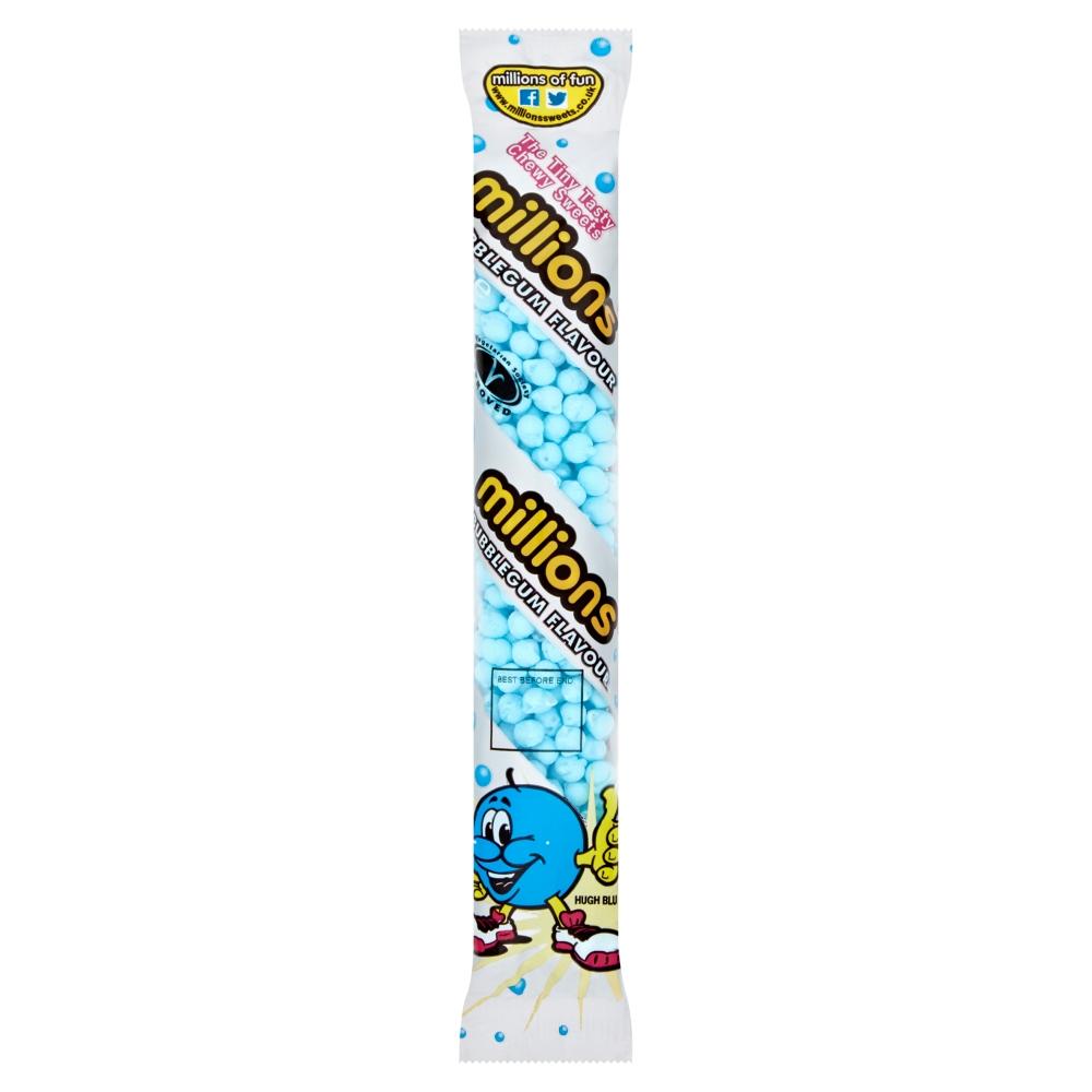 Millions Bubblegum Tube 55g - 12 x 55g Tubes