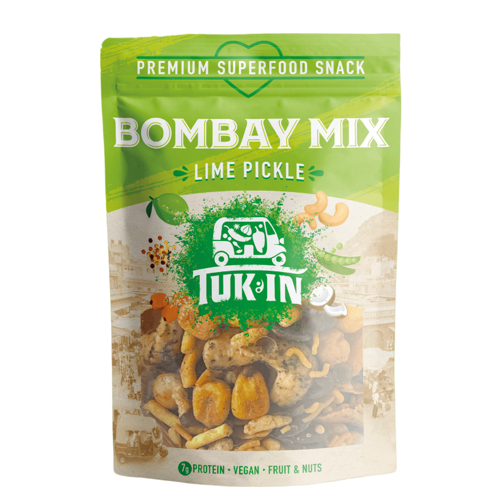 Tuk In Lime Pickle Bombay Trail Mix Pack 40g - 9 x 40g Packs