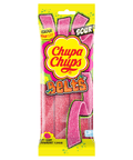 Chupa Chups Sour Strawberry Belts Pack 90g - 18 x 90g Packs