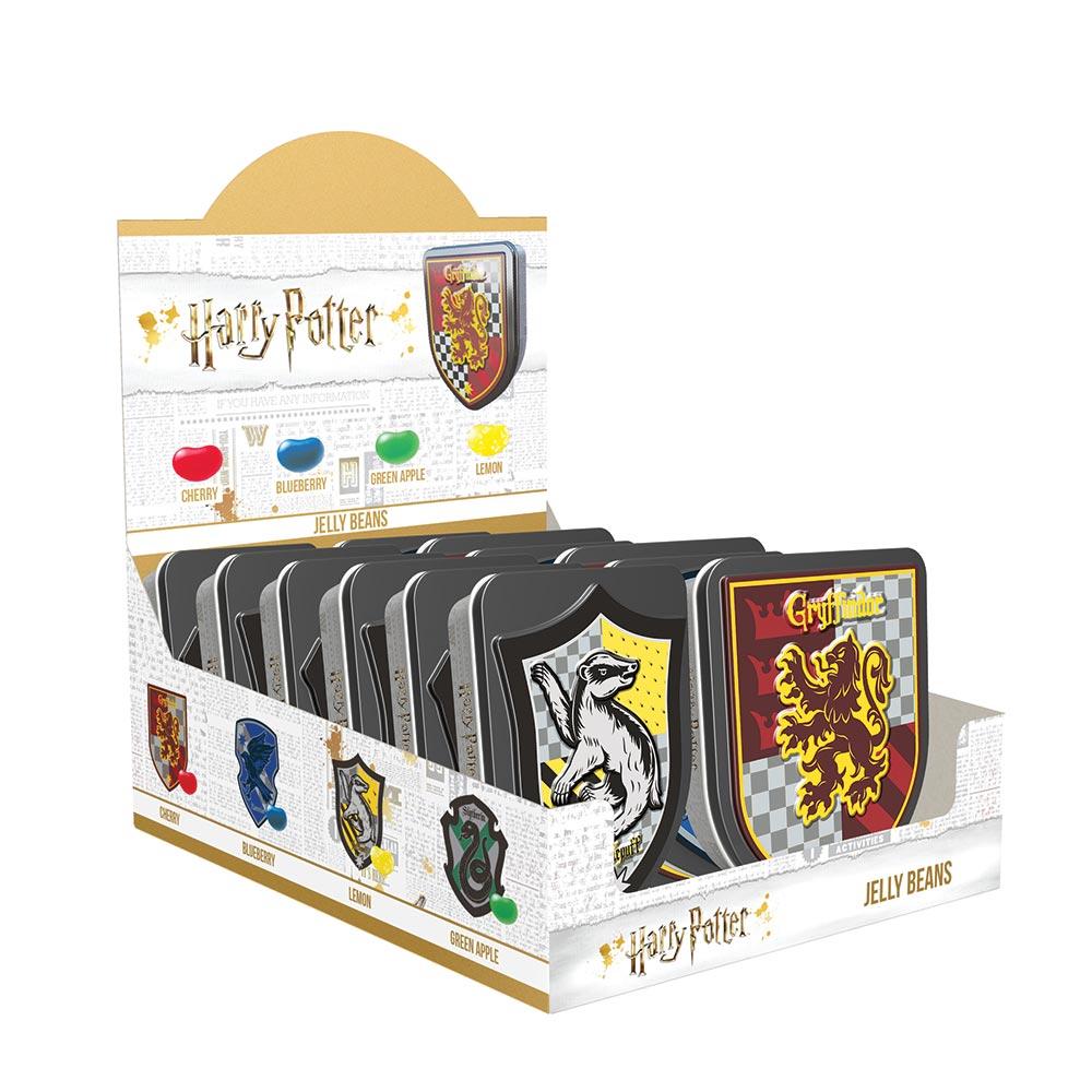 Harry Potter House Crest Jelly Bean Tins 28g - 12 x 28g Tins