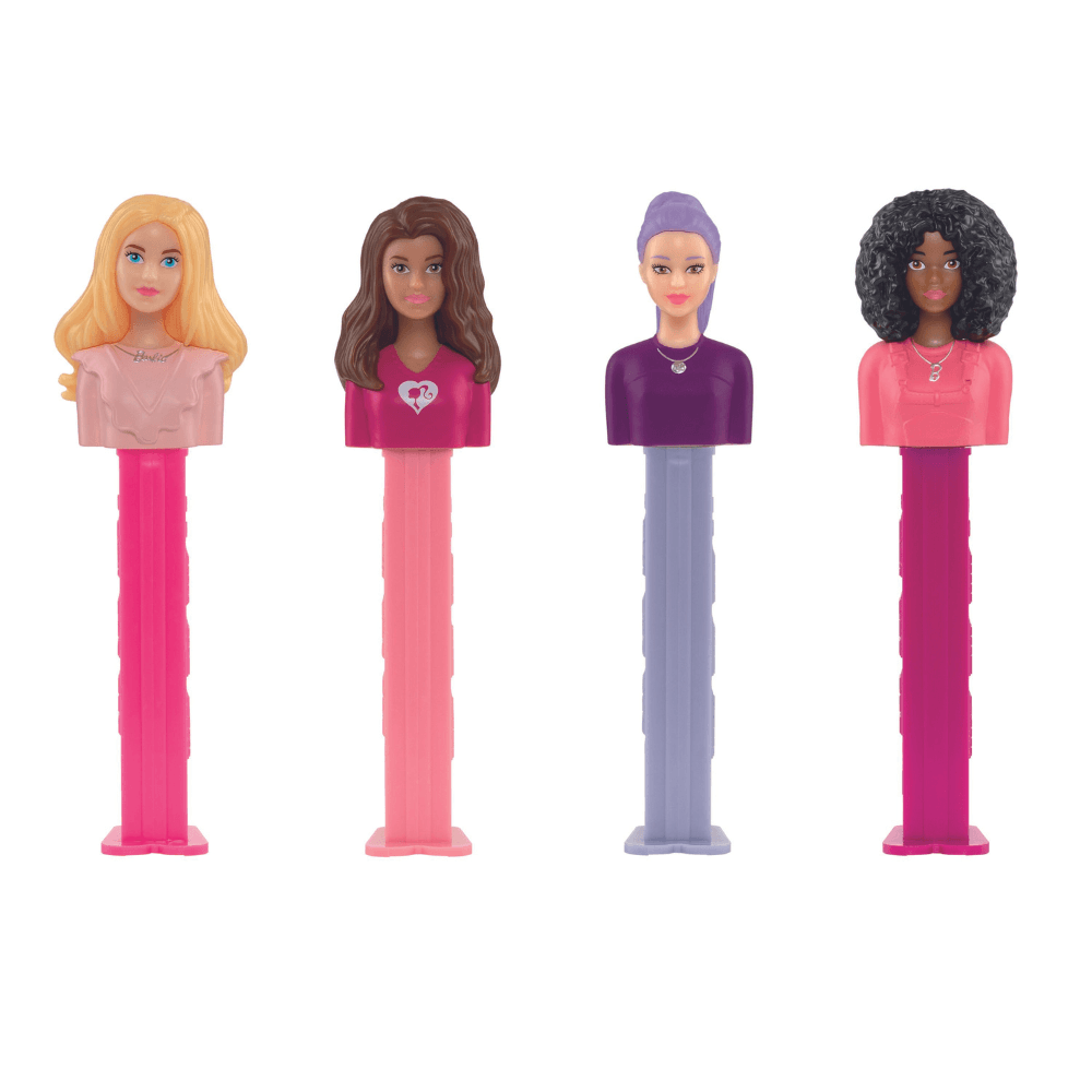 Pez Barbie 1+2 Impulse Packs 17g - 12 x 17g Packs