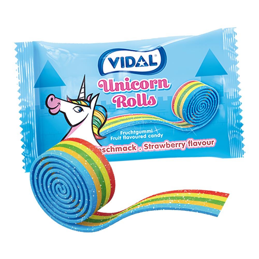 Vidal Unicorn Rolla Belta 20g - 24 x 20g Packs