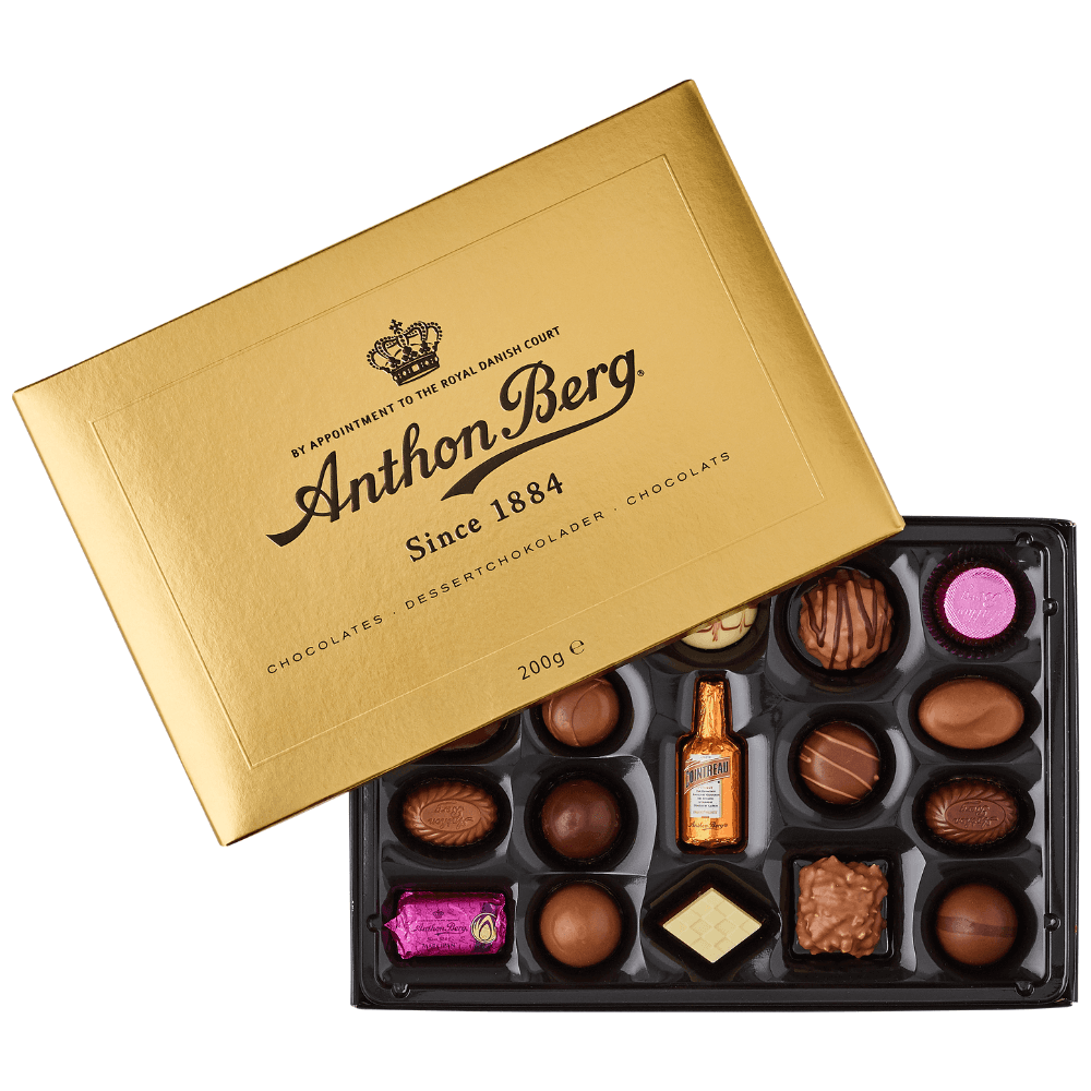 Anthon Berg Luxury Gold Box 200g - 6 x 200g Boxes