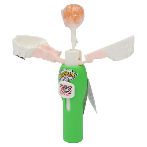 Warheads Candy Pop Push N Twist Lollipop 8g - 12 x 8g Lollipops