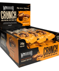 Warrior Crunch Dark Chocolate Peanut Protein Bar 64g - 12 x 64g Bars
