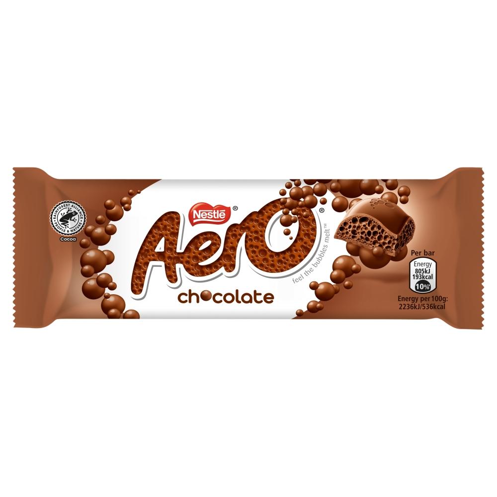 Aero Milk Chocolate Bar 36g - 24 x 36g Bars