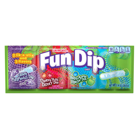 Lik-M-Aid Fun Dip 39g - Pack of 24