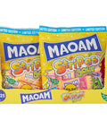 Maoam Limited Edition Stripes Sour Bag 140g £1.25 PMP - 14 x 140g Bags