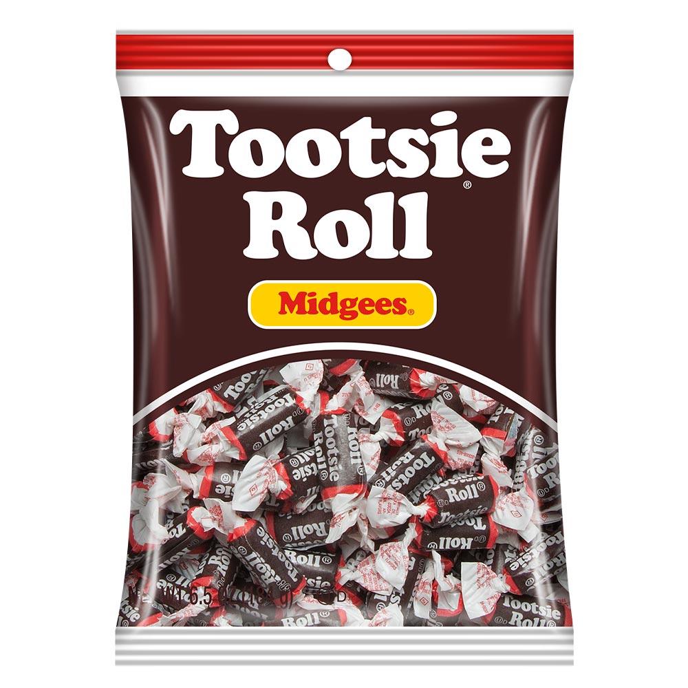 Tootsie Roll Midgees Bag 184g - 12 x 184g Bags