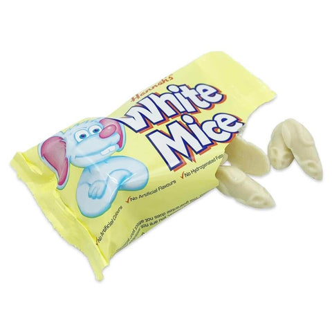 Hannah's White Mice 40g - 24 x 40g Packs