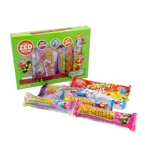 Zed Candy Mini Sweet Hamper in Green Box 177g - 13 x 177g Boxes