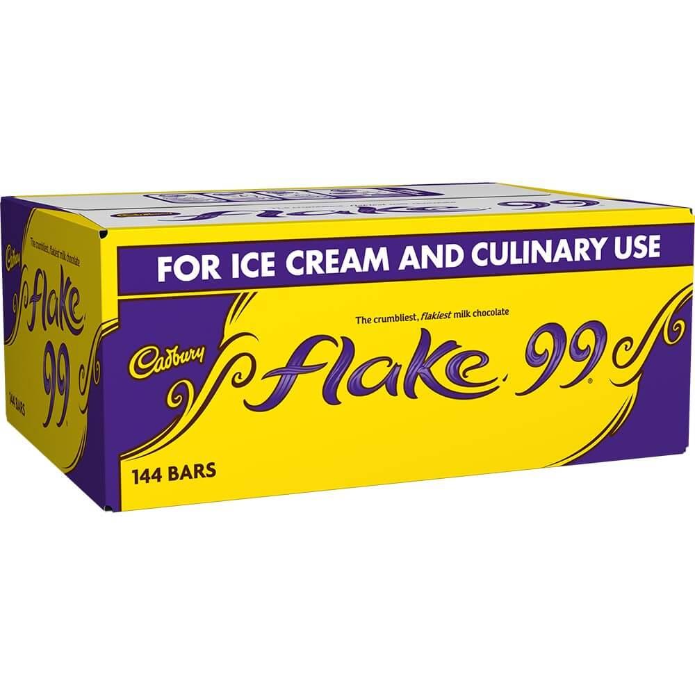 Cadbury Flake 99 Chocolate Bar 144 Pack - 144 x 8.25g Packs
