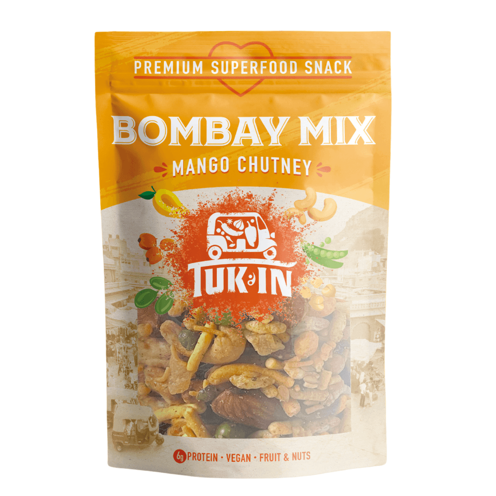 Tuk In Mango Chutney Bombay Trail Mix Pack 40g - 9 x 40g Packs