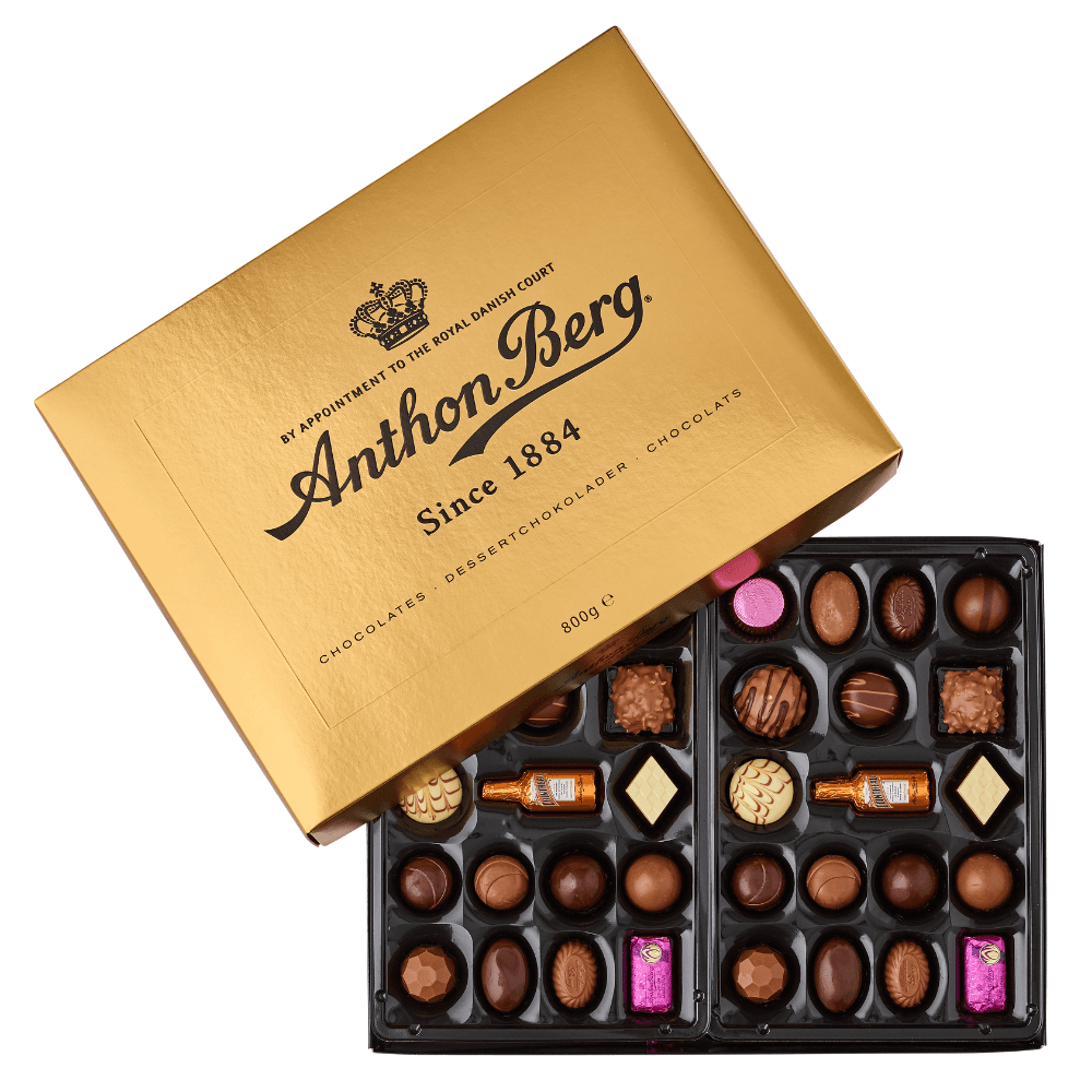Anthon Berg Luxury Gold Box 800g - 3 x 800g Boxes