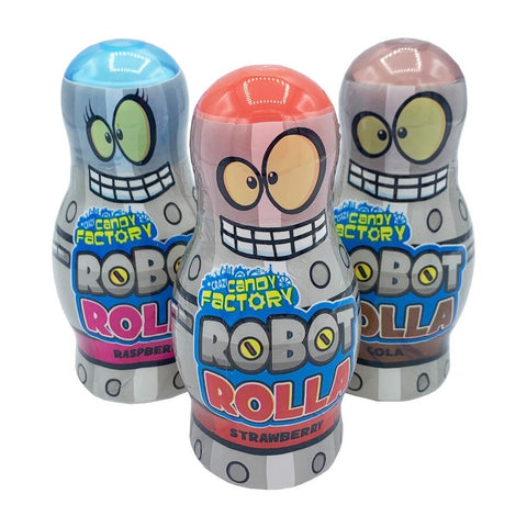 Crazy Candy Factory Robot Rolla Candy 60ml - 12 x 60ml Packs