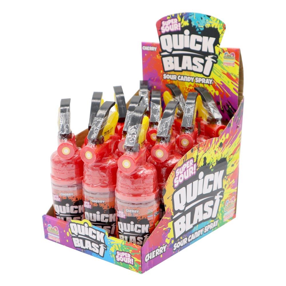 Kidsmania Quick Blast Sour Spray 50ml - 12 x 50ml Sprays