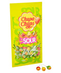 Chupa Chups Sour 120 Assorted Flavour Sour Lollipops 1.4kg