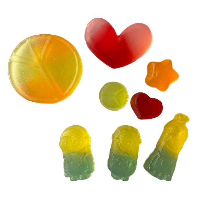 Minions Peace Veggie Jelly Sweets