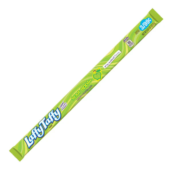 Laffy Taffy Rope Sour Apple 22g - Pack of 24