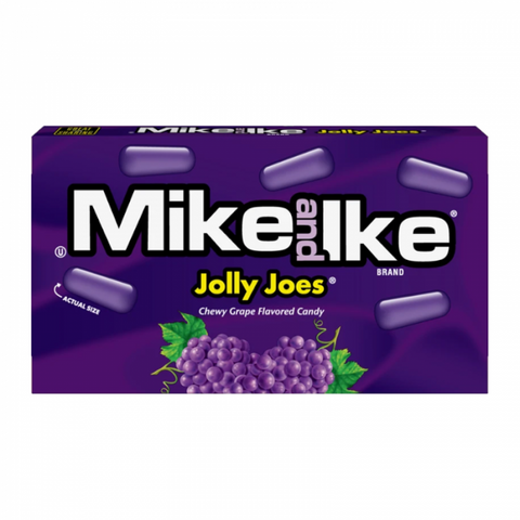 Mike & Ike Jolly Joe's (Grape) 120g - Pack of 12