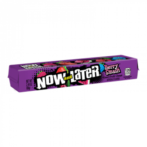 Now & Later Chewy Berry Smash 69g - Pack of 24