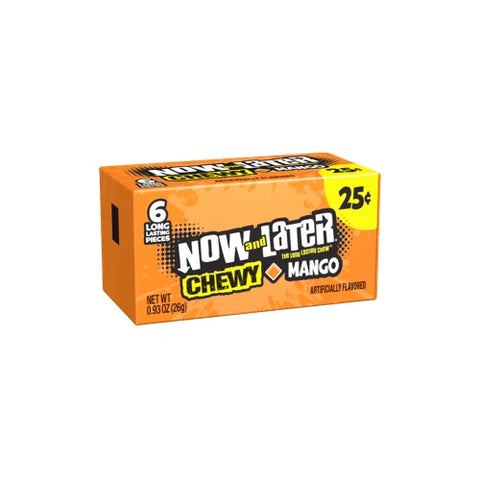 Now & Later Chewy Mango 26g  - Pack of 24