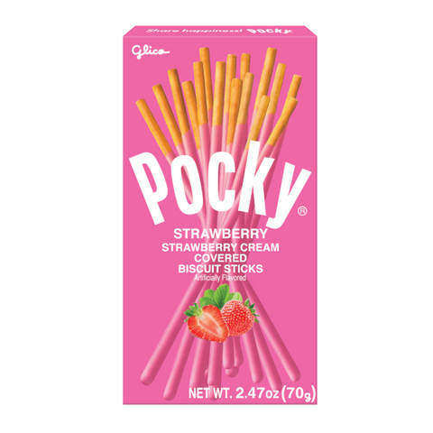 Pocky Strawberry 70g - Pack of 10