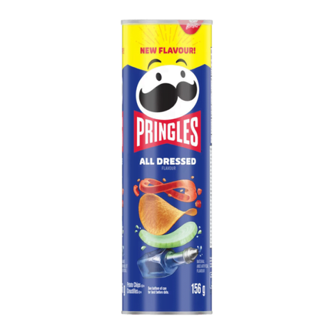 Pringles All Dressed (CAN) 156g - Pack of 14