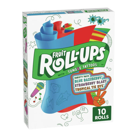 Fruit Roll-Ups Variety Pack 141g - Pack of 10