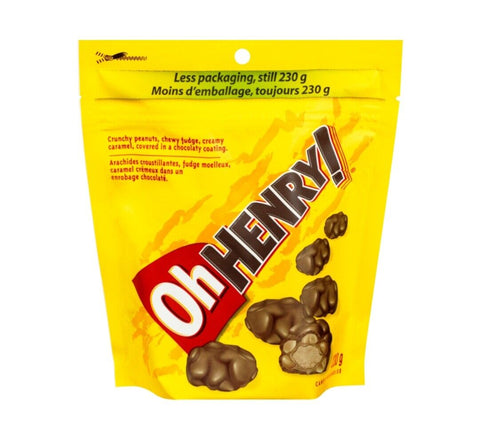 Oh Henry! Stand Up Bag 230g (CAN) - Pack of 12