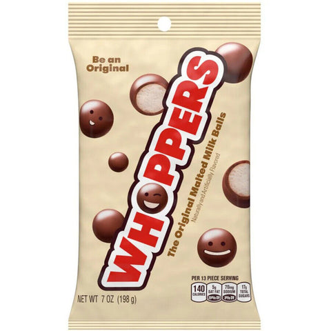 Whoppers Peg Bag 198g - Pack of 12