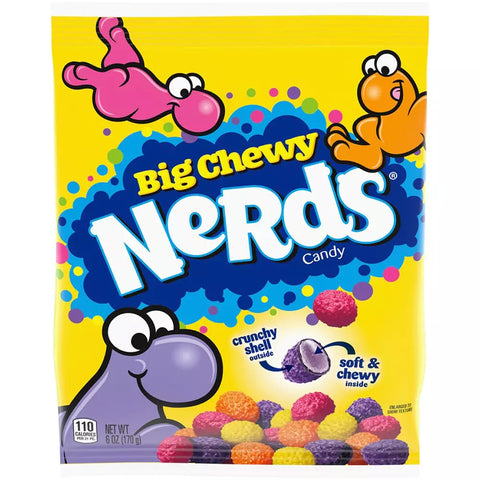 Nerds Chewy Peg Bag 170g - Pack of 12
