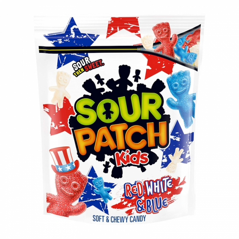Sour Patch Kids Red White & Blue 816g - Pack of 4