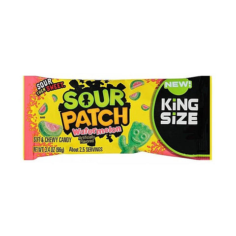 Sour Patch Watermelon King Size 96g - Pack of 18