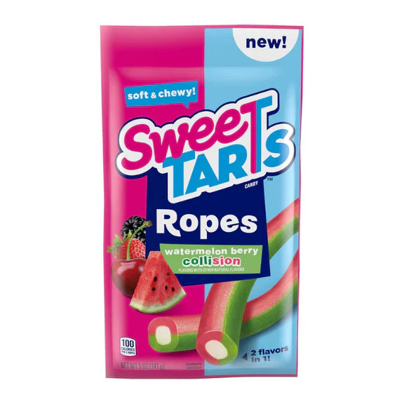 Sweetarts Rope Watermelon Berry Collision 141g - Pack of 12