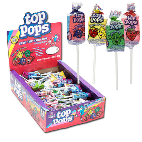 Top Pops Assorted 7g - Pack of 48